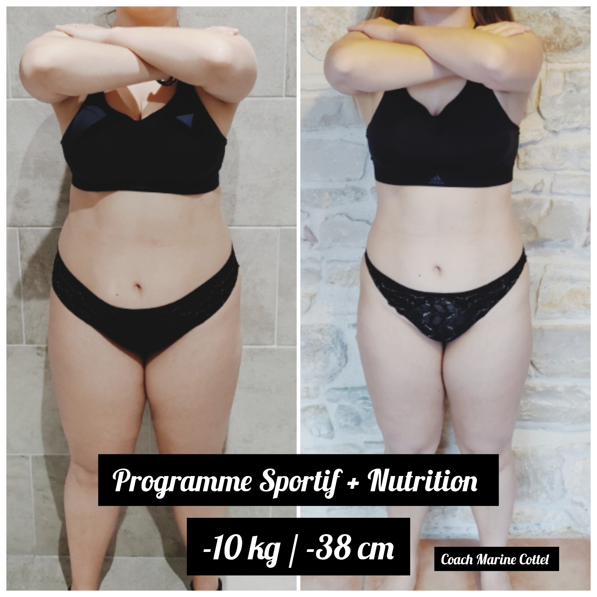 PROGRAMME PERTE DE POIDS AVANT-APRÈS